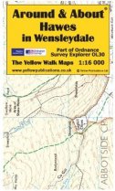 A&A Map Hawes in Wensleydale