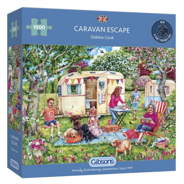 Jigsaw Caravan Escape 1000pc