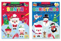 Christmas Dress-Up Colouring & Activity (2 Asst) (Oct)