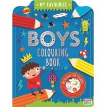 My Favourite Boys Colouring Book (Oct)