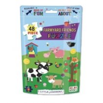 Jigsaw Puzzle Bag Farmyard Friends 48pc (Oct)