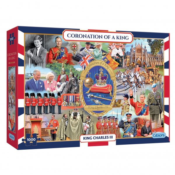 Jigsaw Coronation of a King 1000pc (Feb)