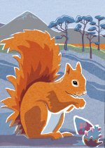 Notebook Red Squirrel (May)