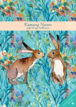 Gift Wrap Collection Kissing Hares (Feb)