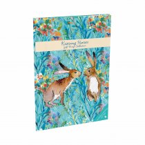 Gift Wrap Collection Kissing Hares (Feb)