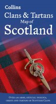 Clans & Tartans Map of Scotland (Apr)