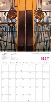 2024 Calendar Charles Rennie Mackintosh (2 for £9v) (Mar)