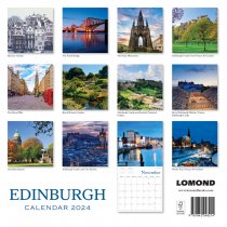 2024 Calendar Edinburgh (2 for £9v) (Mar)