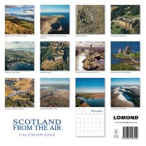 2024 Calendar Scotland from the Air (2 for £9v) (Mar)