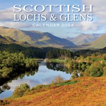 2024 Calendar Scottish Lochs & Glens (2 for £9v) (Mar)