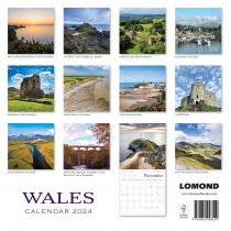 2024 Calendar Wales (2 for £9v) (Mar)