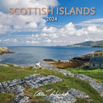 2024 Calendar Scottish Islands (Mar)