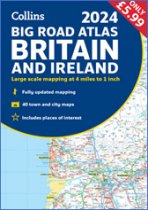 Britain & Ireland Big Road Atlas 2024 A3 Value (Apr)