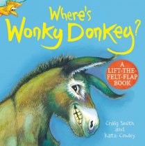 Where's Wonky Donkey Lift the Flap Board Book (May)