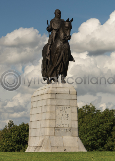 Robert the Bruce Satue, Bannockburn Magnet (V LY)