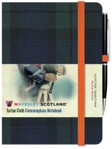 Tartan Cloth Notebook Mini: Black Watch (Jul)