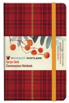 Tartan Cloth Notebook Large: Rowanberry (Jul)