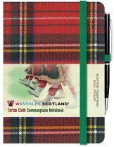 Tartan Cloth Notebook Mini: Royal Stewart (Jul)