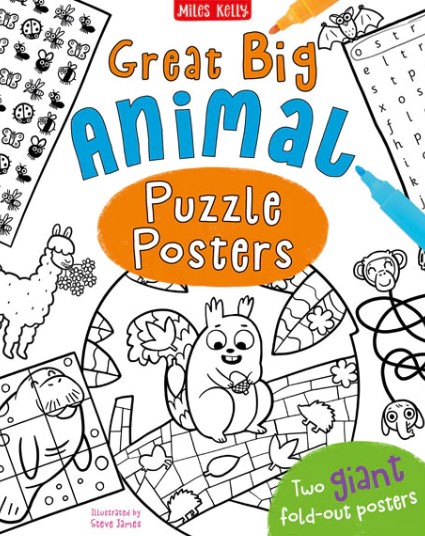 Great Big Animal Puzzle Posters (SV) (May)