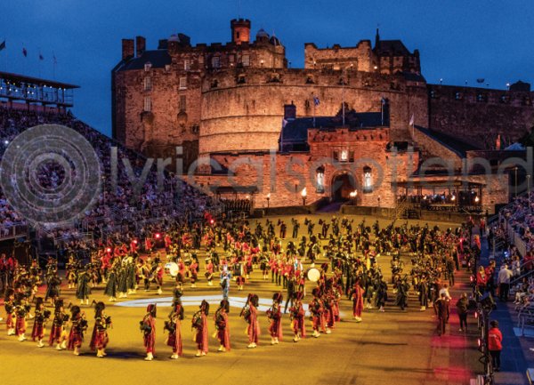 Edinburgh Military Tattoo at Night Magnet (H LY)