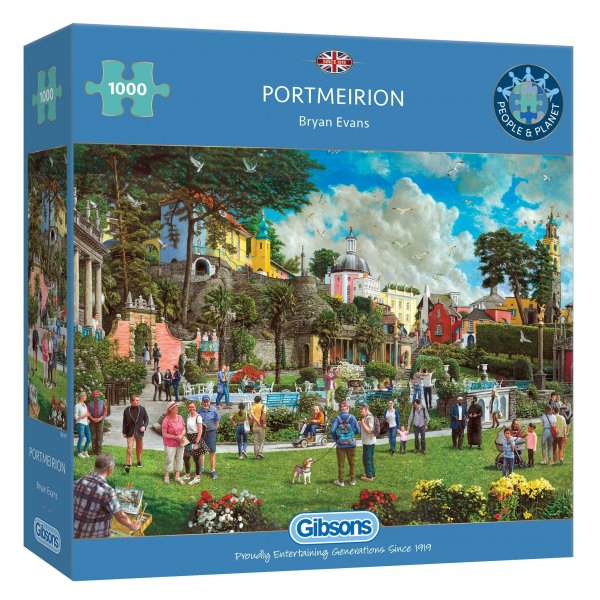 Jigsaw Portmeirion 1000pc (Aug)