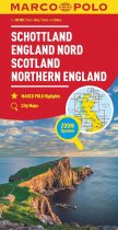 Scotland & Northern England Map Multi Language