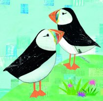 Note Block Sea Breeze Puffins (Feb)