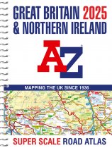 Great Britain & Northern Ireland SuperScale Road Atlas 2025 A3 (Mar