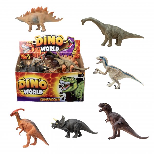 Dino World Dinosaur Figurine (6 Asst) (DPU24)(Feb)