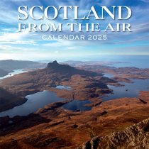 2025 Calendar Scotland From the Air (2 for 9v) (Mar)