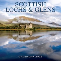 2025 Calendar Scottish Lochs & Glens (2 for 9v) (Mar)