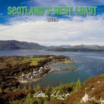 2025 Calendar Scotland's West Coast (Mar)