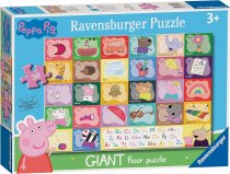 Jigsaw Peppa Pig Alphabet Shaped 24pc (Feb)