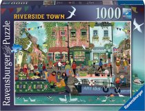 Jigsaw Riverside Town 1000pc (Feb)