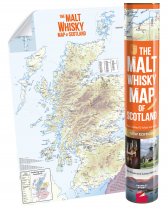 Malt Whisky Map of Scotland (Tube) (Apr)