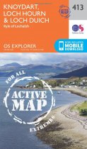 Explorer Active 413 Knoydart, Loch Hourn, Loch Duich