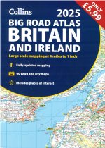 Britain & NI Big Road Atlas 2025 A3 Value (SV)