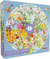 Jigsaw A Year in the Garden 500pc (Jun)