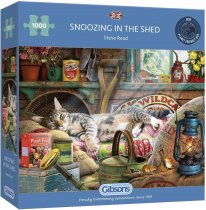 Jigsaw Snoozing in the Shed 1000pc (Jun)