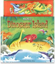 Dinosaur Island Magnetic Story Book (Aug)