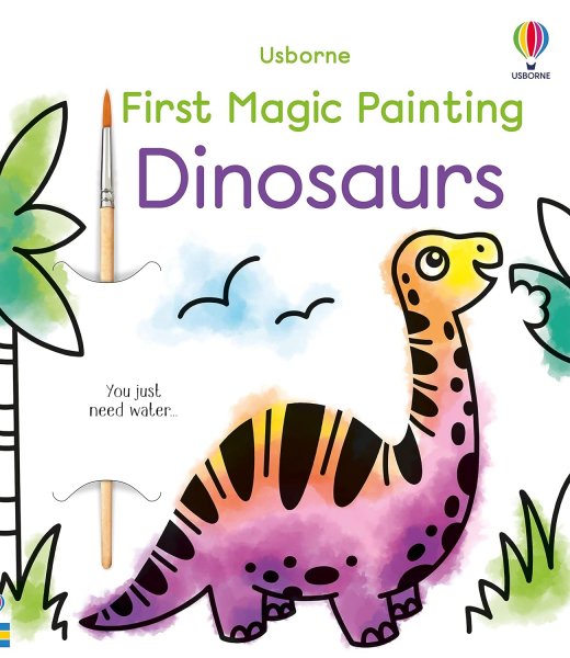 First Magic Painting Dinosaurs (Sep)