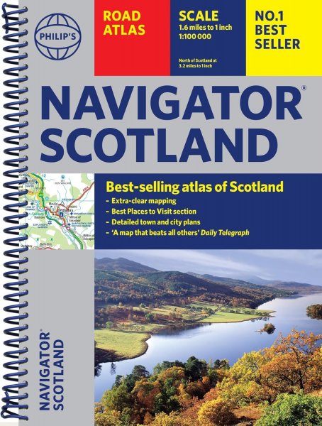 Scotland Navigator Road Atlas (Jan)