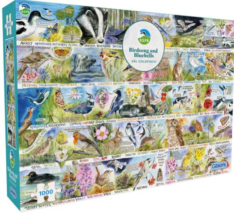 Jigsaw RSPB Birdsong & Bluebells 1000pc (Feb)