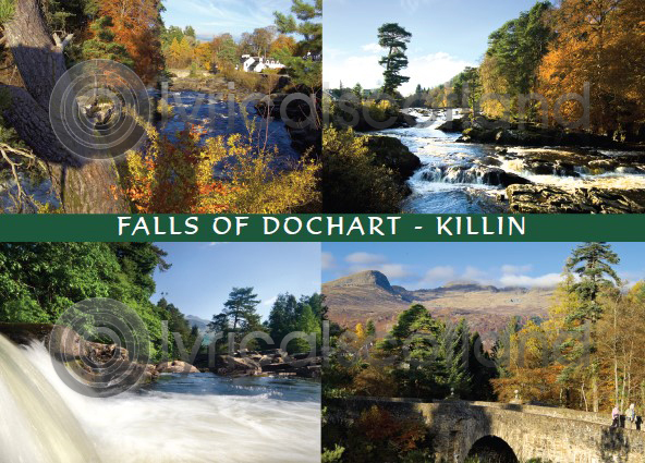 Falls of Dochart, Killin Composite Magnet (H LY)