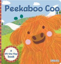 Peekaboo Coo Lift the Flap Board Book (May)