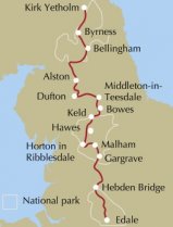 Walking the Pennine Way Map Booklet (Mar)