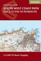 Walking the South West Coast Path Vol 2 Map Booklet: St Ives to Plymouth (Mar)