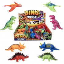 Dino World Stretchy Saurus 8 Asst (CPU24) (Feb)