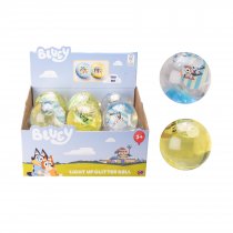 Bluey Light Up Glitter Ball 2 Asst (CPU12) (Feb)