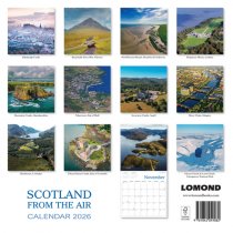 2026 Calendar Scotland from the Air (2 for 10v) (Mar)